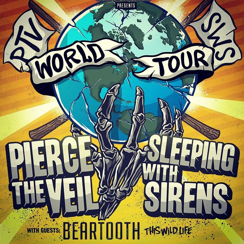 Pierce The Veil & Sleeping With Sirens announce World Tour 2014 Music