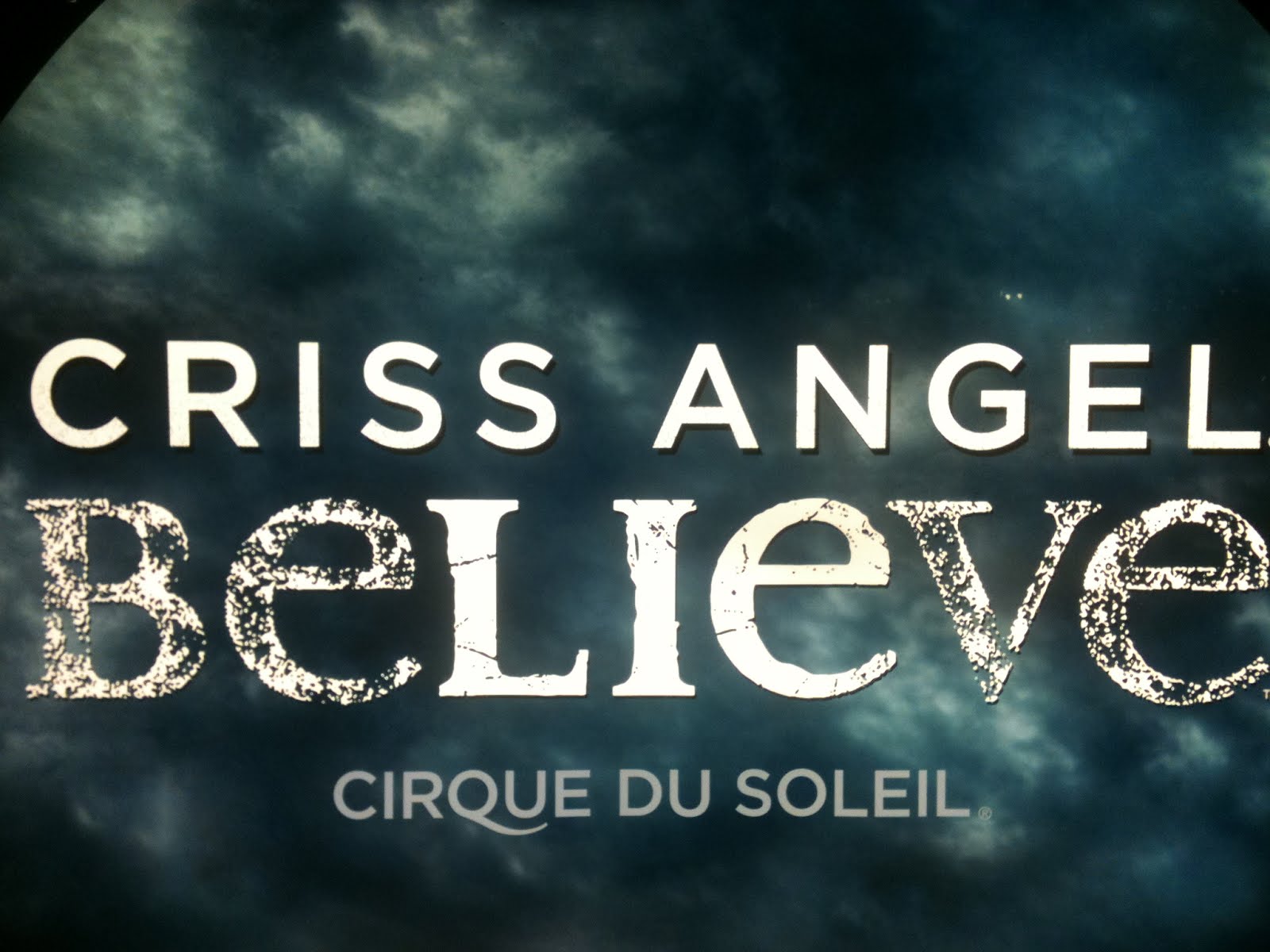 Rob Marchitti Blog CRISS ANGEL Believe at Luxor Hotel and Casino